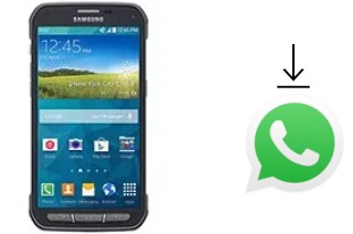 How to install WhatsApp in a Samsung Galaxy S5 Active