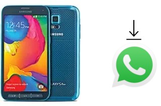 How to install WhatsApp in a Samsung Galaxy S5 Sport