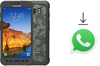 How to install WhatsApp in a Samsung Galaxy S7 active