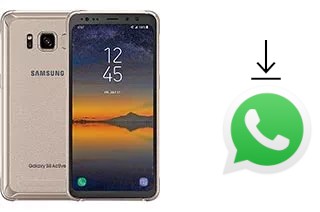 How to install WhatsApp in a Samsung Galaxy S8 Active