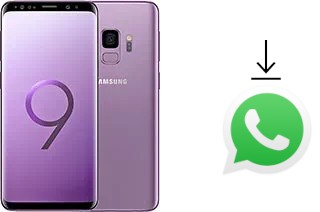 How to install WhatsApp in a Samsung Galaxy S9