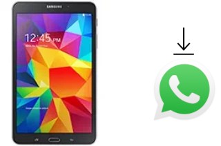 How to install WhatsApp in a Samsung Galaxy Tab 4 8.0