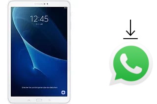 How to install WhatsApp in a Samsung Galaxy Tab A 10.1 (2016)