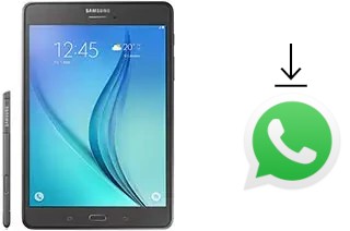 How to install WhatsApp in a Samsung Galaxy Tab A 8.0 & S Pen (2015)