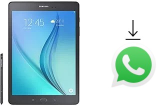 How to install WhatsApp in a Samsung Galaxy Tab A 9.7 & S Pen