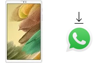 How to install WhatsApp in a Samsung Galaxy Tab A7 Lite