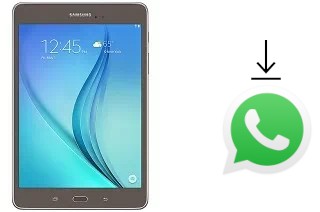 How to install WhatsApp in a Samsung Galaxy Tab A 8.0 (2015)