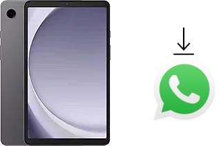 How to install WhatsApp in a Samsung Galaxy Tab A9