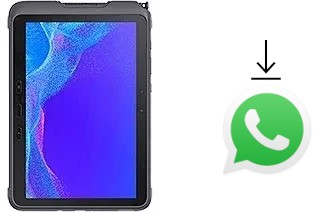 How to install WhatsApp in a Samsung Galaxy Tab Active4 Pro