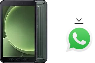 How to install WhatsApp in a Samsung Galaxy Tab Active5