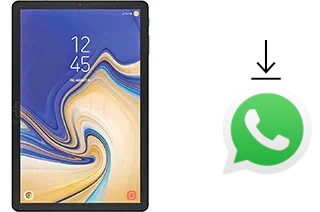 How to install WhatsApp in a Samsung Galaxy Tab S4 10.5