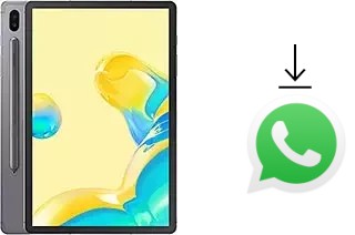 How to install WhatsApp in a Samsung Galaxy Tab S6 5G