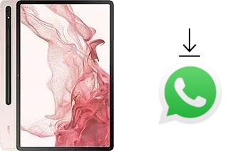 How to install WhatsApp in a Samsung Galaxy Tab S8+