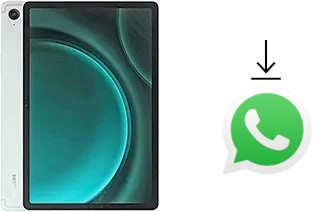 How to install WhatsApp in a Samsung Galaxy Tab S9 FE