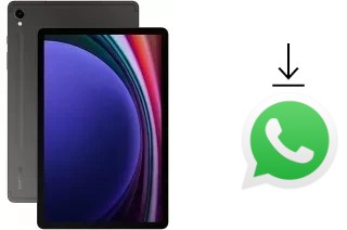 How to install WhatsApp in a Samsung Galaxy Tab S9