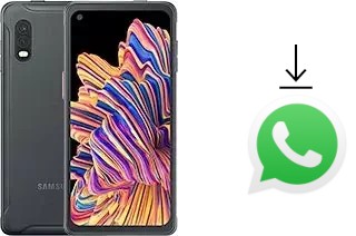 How to install WhatsApp in a Samsung Galaxy Xcover Pro