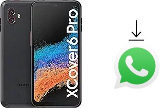 How to install WhatsApp in a Samsung Galaxy Xcover6 Pro