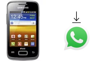 How to install WhatsApp in a Samsung Galaxy Y Duos S6102