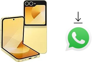 How to install WhatsApp in a Samsung Galaxy Z Flip6