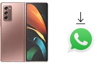 How to install WhatsApp in a Samsung Galaxy Z Fold2 5G