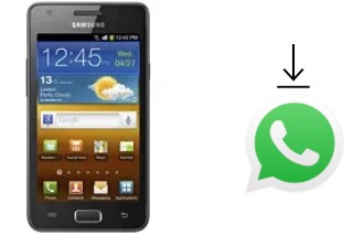 How to install WhatsApp in a Samsung I9103 Galaxy R