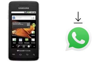 How to install WhatsApp in a Samsung Galaxy Prevail