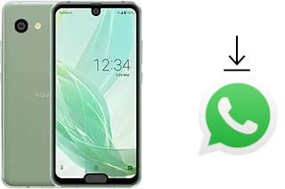 How to install WhatsApp in a Sharp Aquos R2 compact