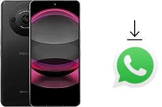 How to install WhatsApp in a Sharp Aquos R8s pro