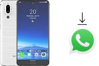 How to install WhatsApp in a Sharp Aquos S2