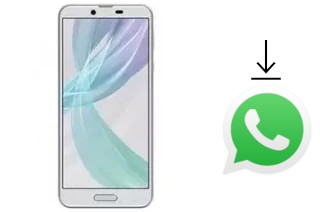 How to install WhatsApp in a Sharp Aquos Sense Plus