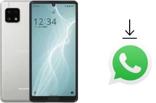 How to install WhatsApp in a Sharp Aquos Sense4 Lite