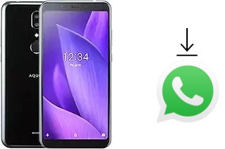 How to install WhatsApp in a Sharp Aquos V