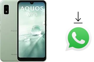 How to install WhatsApp in a Sharp Aquos wish