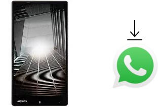 How to install WhatsApp in a Sharp Aquos Xx