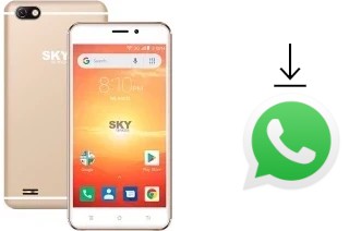 How to install WhatsApp in a Sky-Devices Platinum 5 Series