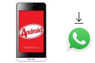 How to install WhatsApp in a Solone SL-KA4 Plus