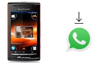 How to install WhatsApp in a Sony Ericsson W8