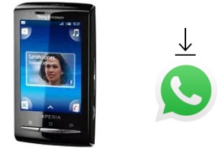 How to install WhatsApp in a Sony Ericsson Xperia X10 mini