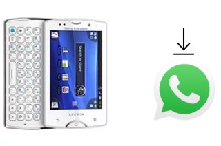 How to install WhatsApp in a Sony Ericsson Xperia mini pro