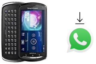 How to install WhatsApp in a Sony Ericsson Xperia pro