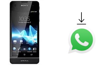 How to install WhatsApp in a Sony Xperia SX SO-05D