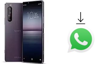 How to install WhatsApp in a Sony Xperia 1 II