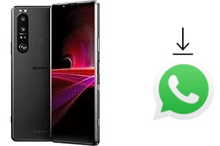 How to install WhatsApp in a Sony Xperia 1 III