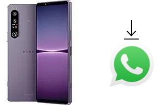 How to install WhatsApp in a Sony Xperia 1 IV