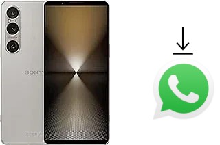 How to install WhatsApp in a Sony Xperia 1 VI