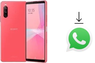 How to install WhatsApp in a Sony Xperia 10 III Lite