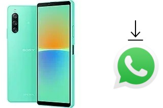 How to install WhatsApp in a Sony Xperia 10 IV