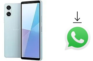 How to install WhatsApp in a Sony Xperia 10 VI