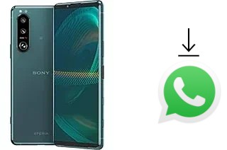 How to install WhatsApp in a Sony Xperia 5 III