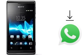 How to install WhatsApp in a Sony Xperia E dual